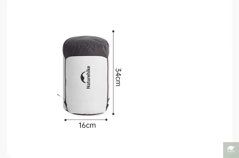 Naturehike Snowbird Camping Duck Down Sleeping Bag Adult Mummy Down Warm Sleeping Bag Ultralight Camping Quilt Sleeping Bags Beargoods