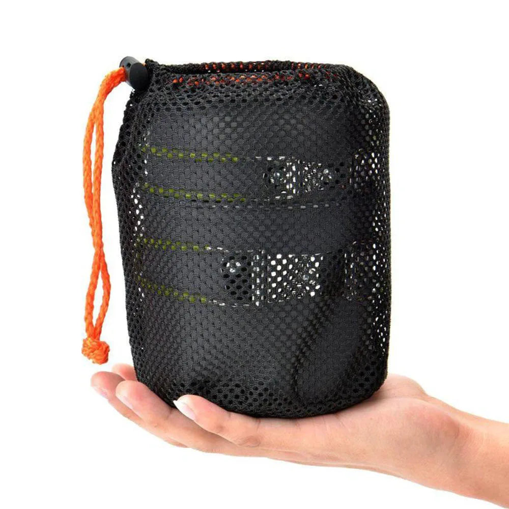 Ultralight Camping Pots Cookware Set Portable Outdoor Cooking Tableware for Hiking Trekking Picnic Fishing Mountaineering Beargoods