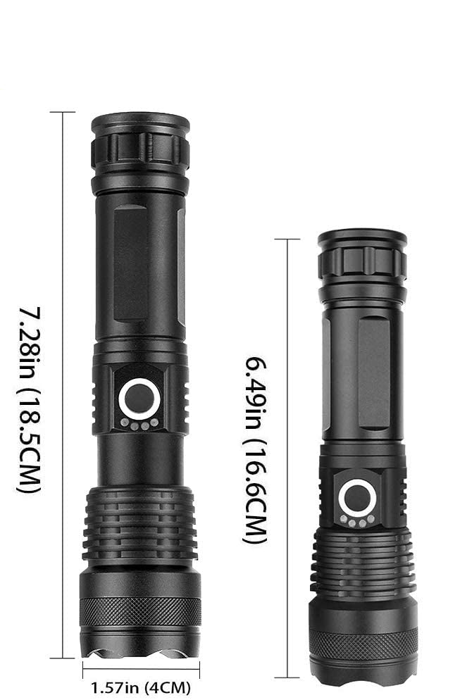 High Power Rechargeable Led Flashlight - Beargoods