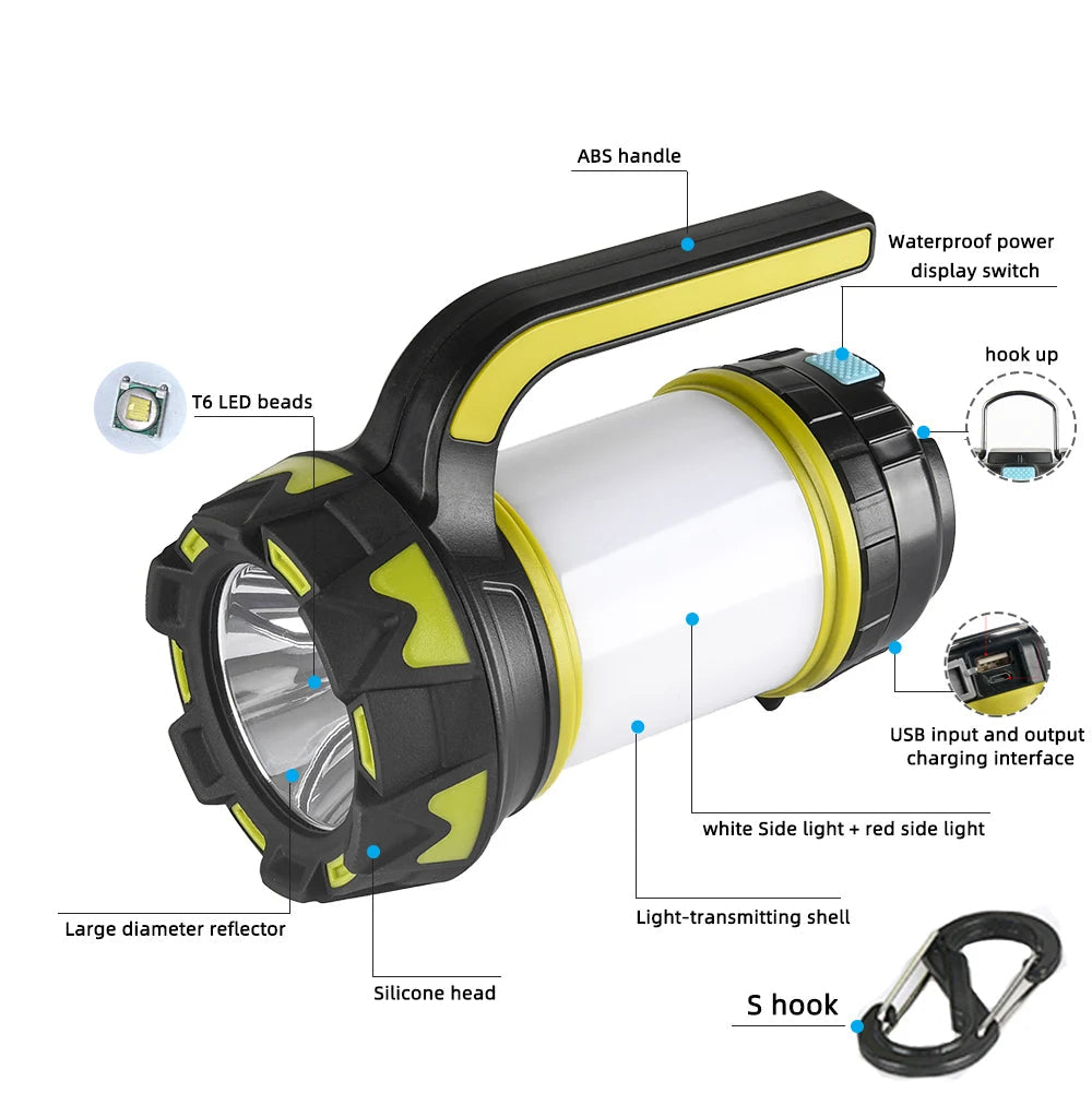 LED Camping Light USB Rechargeable Beargoods