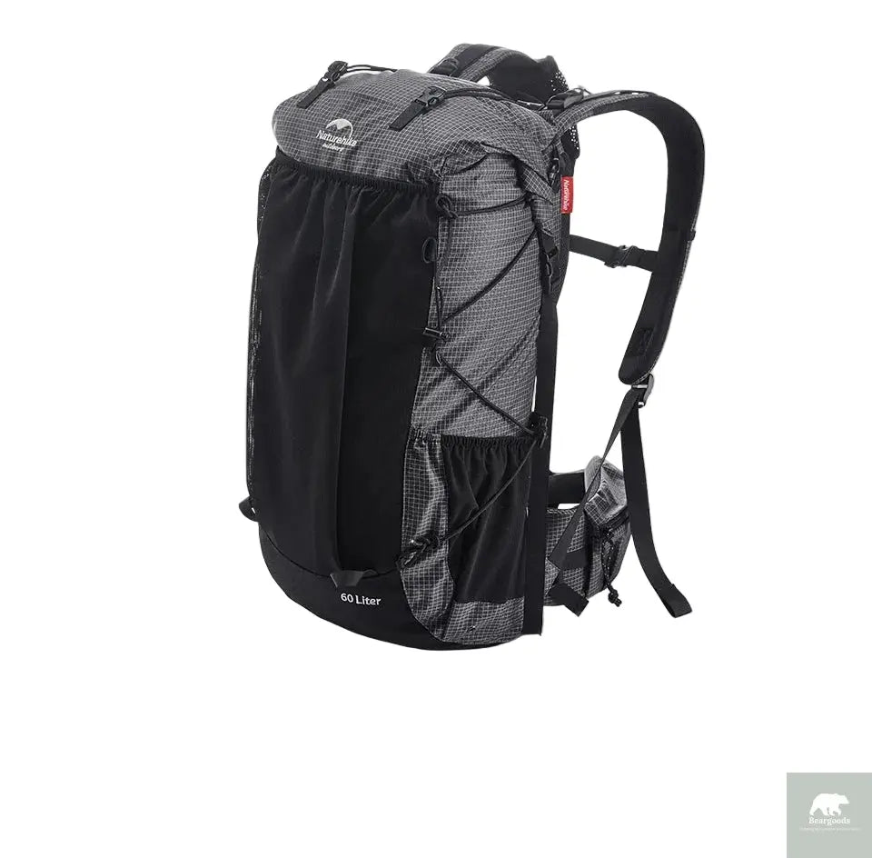 Naturehike Climbing Backpack 60+5L Camping Backpack Travel Bag Large Capacity Military Mountaineering Backpack With Rain Cover Beargoods