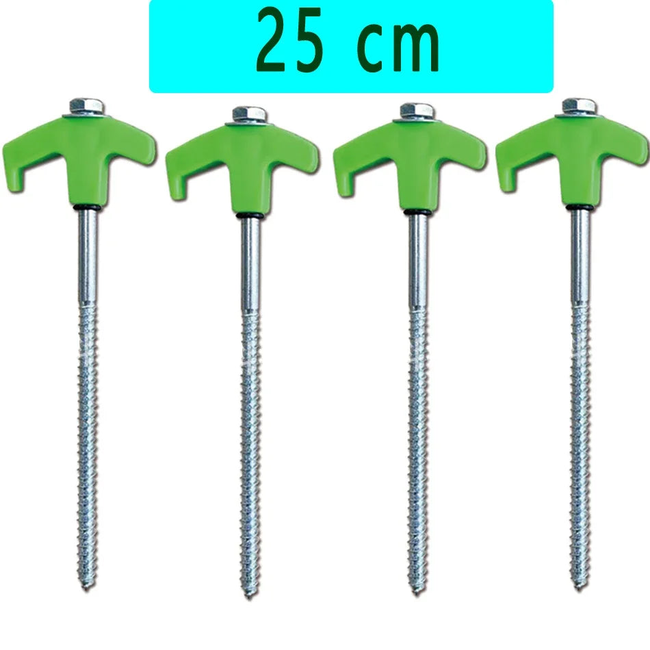 4pcs Heavy Duty Tent Stakes Beargoods