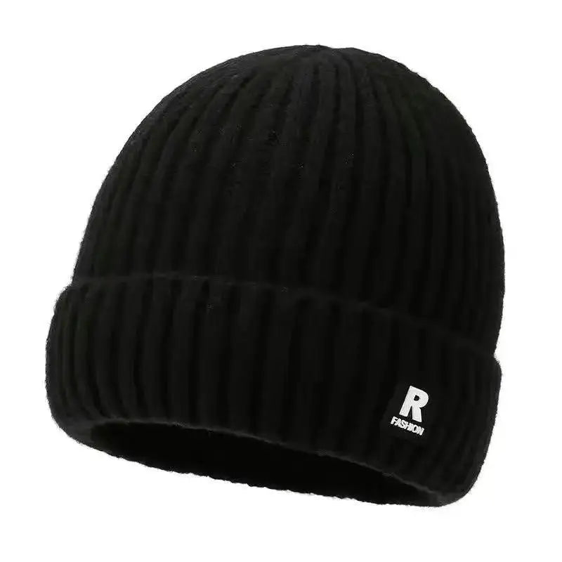 Winter Thick Beanie Hat With Fleece Lined For Men Women Winter Solid Knitted Wool Skull Cap For Outdoor Activities & Daily Use Beargoods