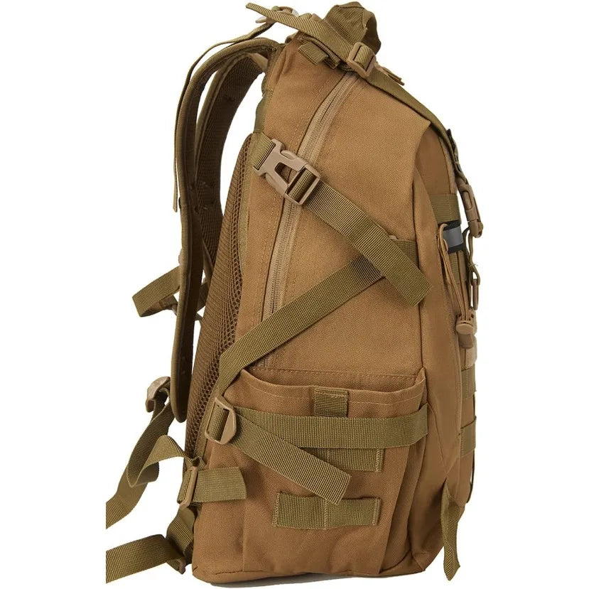 40L Camping Hiking Backpacks Tactical Backpack for Men/women Reflective Outdoor Climbing Rucksack Bag Survival Molle Travel Bags Beargoods