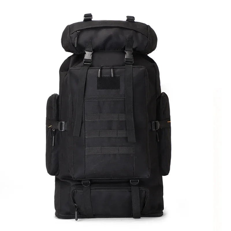 80L/100L Mountaineering Bag Climb Bag Tactical Backpacks Large Backpack Outdoors Hiking Camping Travel Bags Beargoods