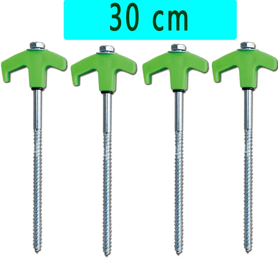4pcs Heavy Duty Tent Stakes Beargoods