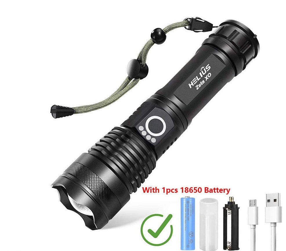 High Power Rechargeable Led Flashlight - Beargoods