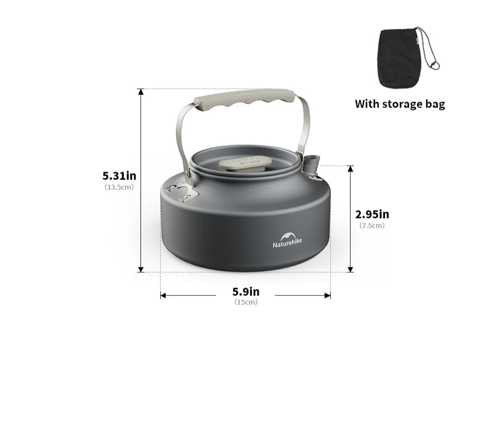 Camping Cookware Kit Frying Pan Portable Kettle Foldable Beargoods