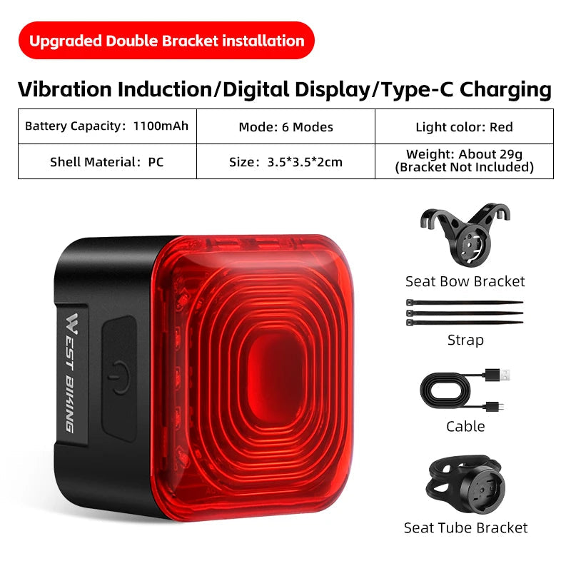 Intelligent Brake Sensing Tail Light Beargoods