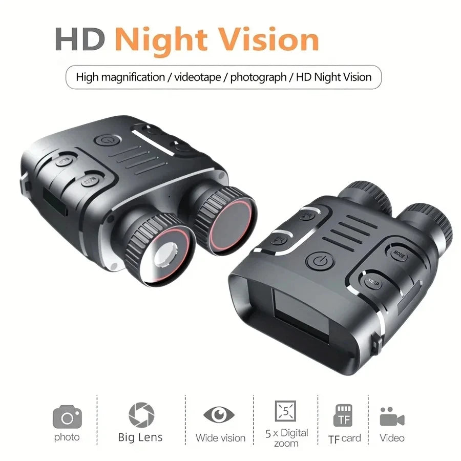 1080P Binocular Infrared Night-Visions Device 5X Binocular Day Night Video Beargoods
