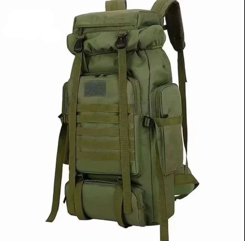 80L/100L Mountaineering Bag Climb Bag Tactical Backpacks Large Backpack Outdoors Hiking Camping Travel Bags Beargoods