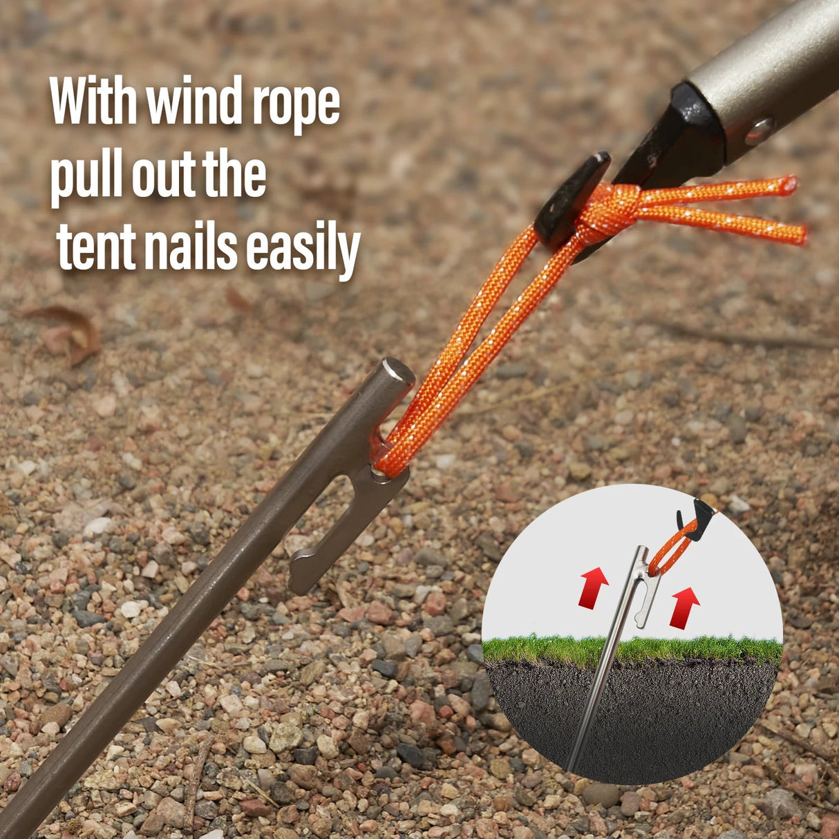 Titanium Alloy Tent Pegs Beargoods