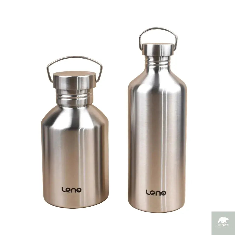 2L Drink Bottle for Sport Large Capacity Stainless Steel Sport Bottle Single-Layer Water Cup Metal Flask Drinkware Camping Sport Beargoods