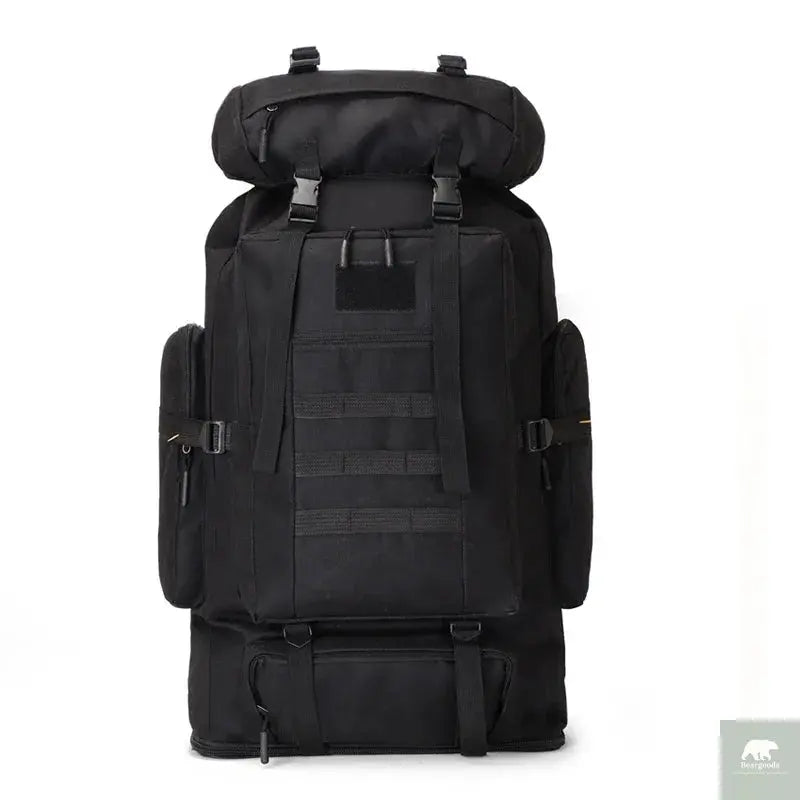 80L/100L Mountaineering Bag Climb Bag Tactical Backpacks Large Backpack Outdoors Hiking Camping Travel Bags Beargoods