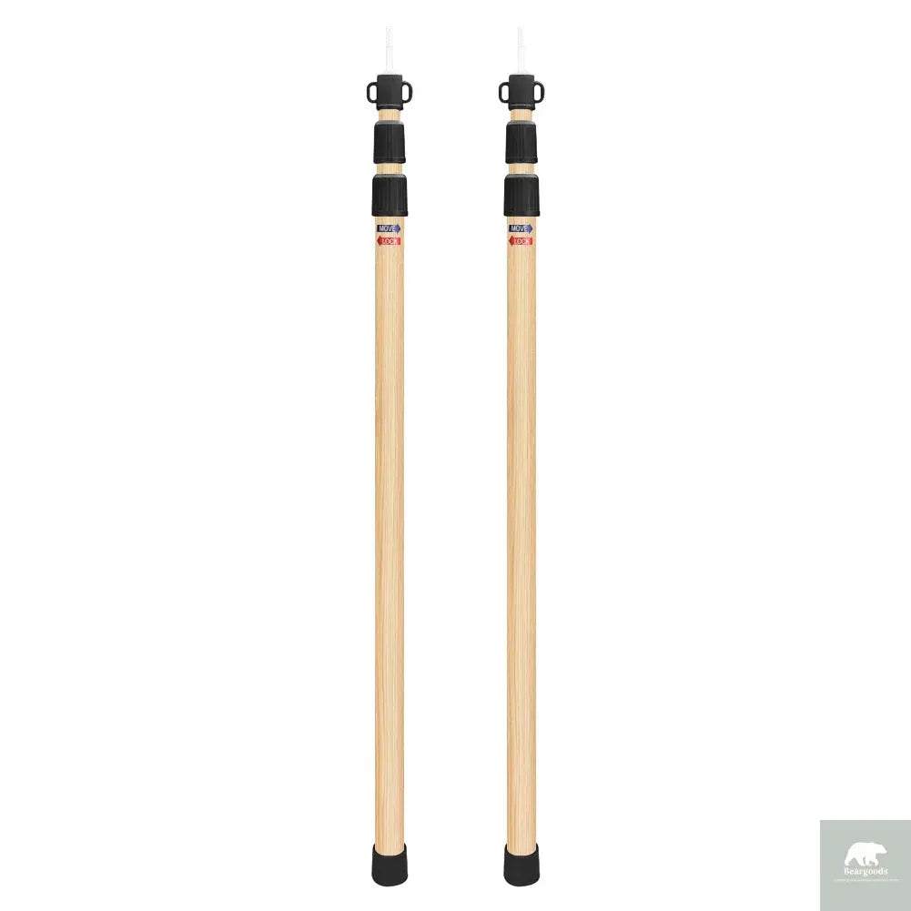Aluminium Adjustable Camping Poles Beargoods