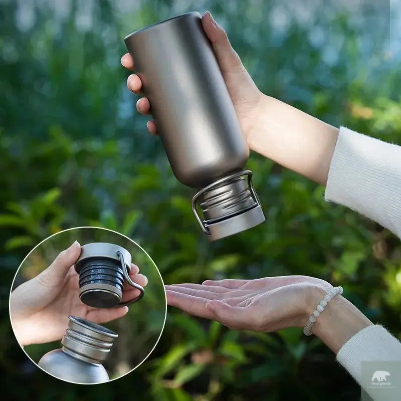 Titanium Water Bottle Beargoods