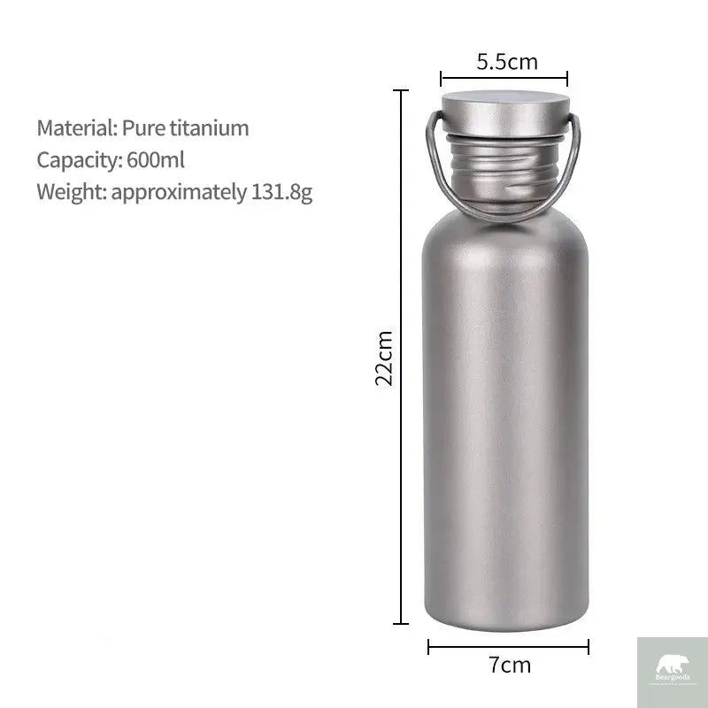 Titanium Water Bottle Beargoods