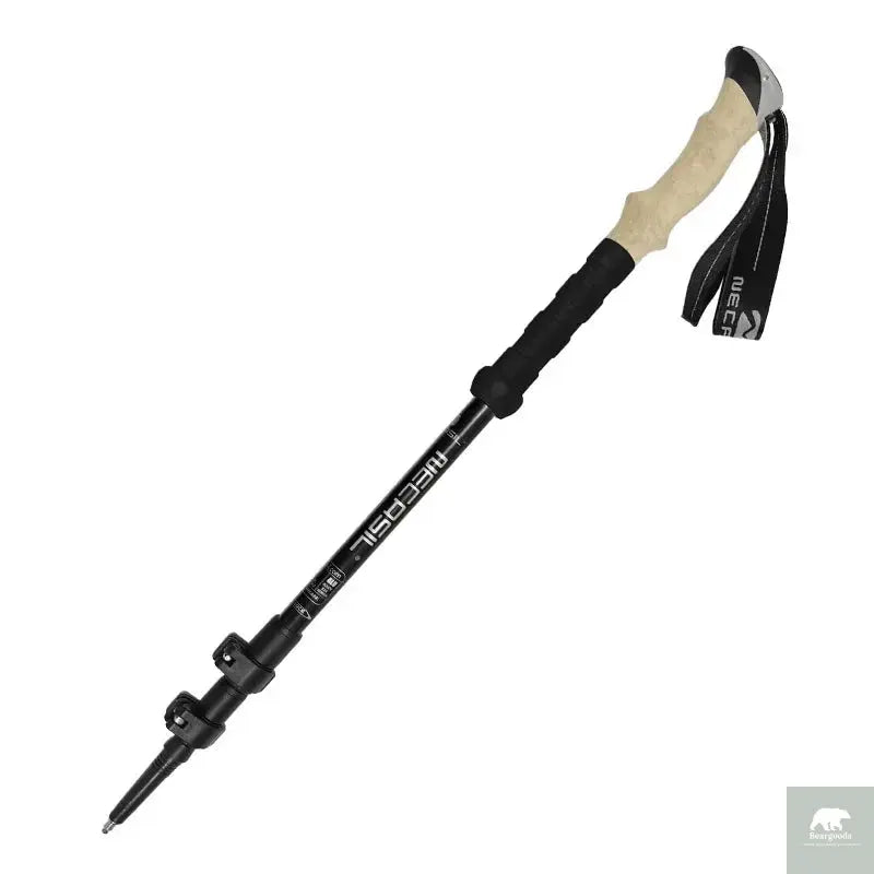 2PCS Trekking Poles Walking Sticks Alpenstock Telescopic Ultralight Premium Adjustable with Quick Lock Hiking Cane Beargoods