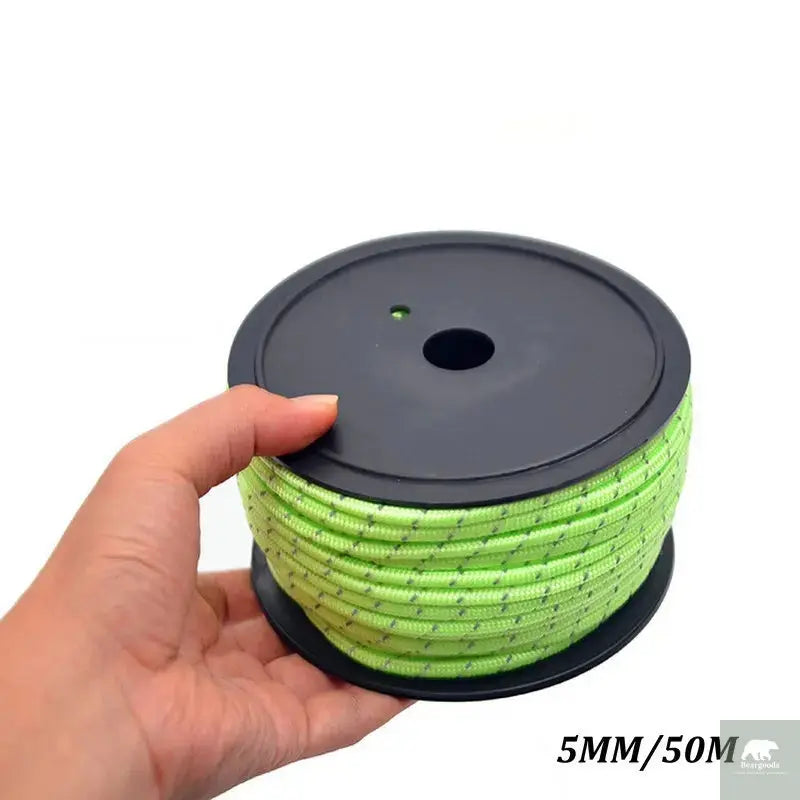 5M/10M/20M/50M Reflective Nylon Tent Rope Beargoods