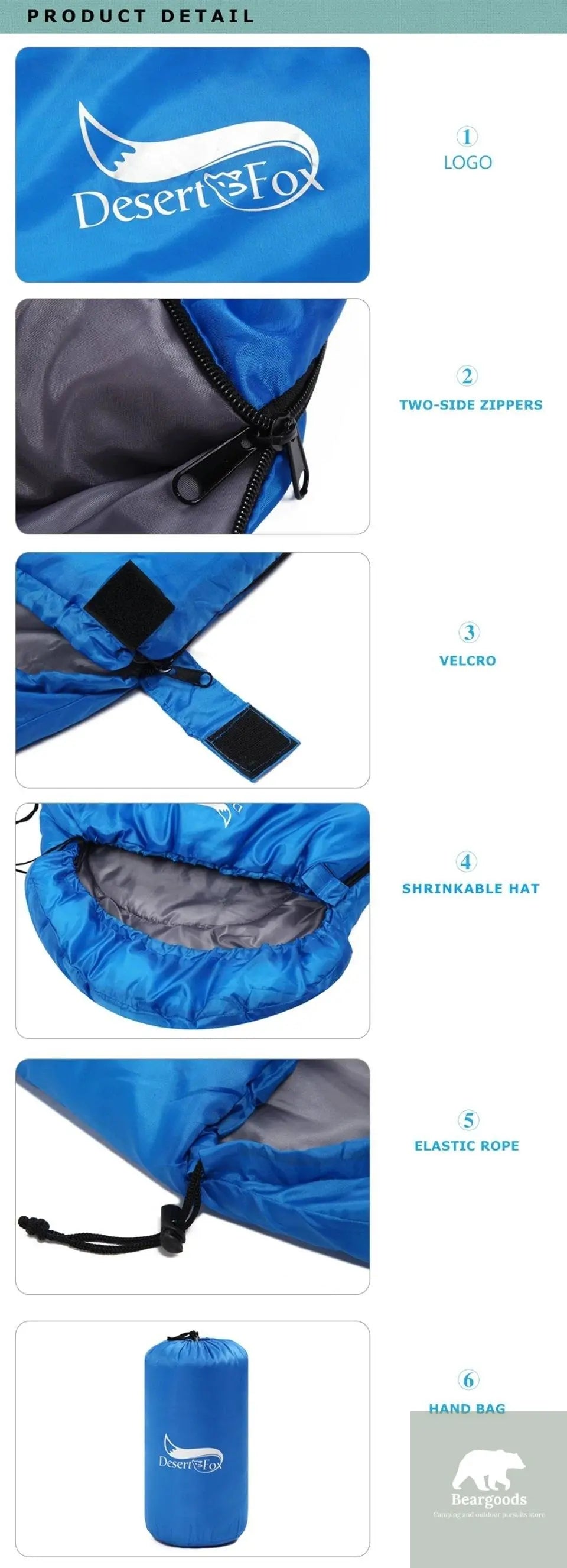 Ultralight Sleeping bag - Beargoods Ultralight Sleeping bag Beargoods.co.uk 34.99 Beargoods
