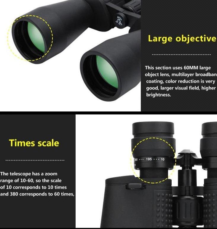 High Magnification Long Range Zoom 10-60 Times - Beargoods High Magnification Long Range Zoom 10-60 Times Beargoods.co.uk 84.99 Beargoods