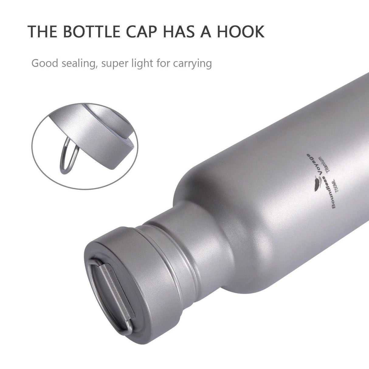 Titanium Water Bottle with Titanium Lid - Beargoods Titanium Water Bottle with Titanium Lid Beargoods.co.uk 34.99 Beargoods