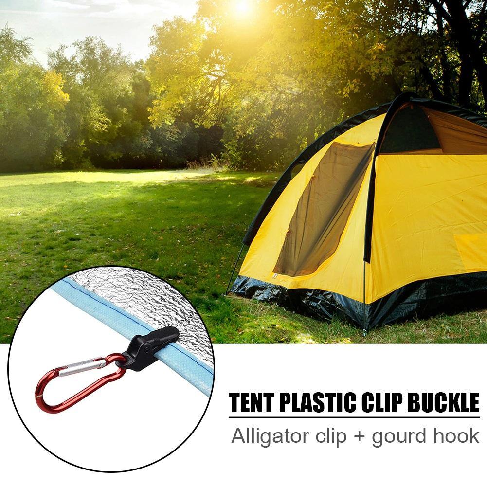 Tent Clamp with Carabiner Hook - Beargoods Tent Clamp with Carabiner Hook Beargoods.co.uk 15.99 Beargoods