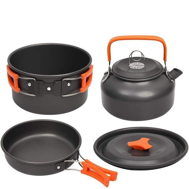 Cookware Kit Camping Aluminium - Beargoods Cookware Kit Camping Aluminium Beargoods.co.uk 46.99 Beargoods