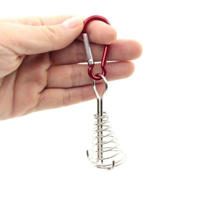 Deck Peg with Carabiner Hooks - Beargoods Deck Peg with Carabiner Hooks Beargoods.co.uk 10.99 Beargoods