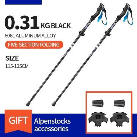 2 Piece Ultralight Trekking Poles Foldable - Beargoods 2 Piece Ultralight Trekking Poles Foldable Beargoods.co.uk 34.99 Beargoods