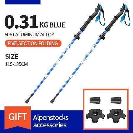 2 Piece Ultralight Trekking Poles Foldable - Beargoods 2 Piece Ultralight Trekking Poles Foldable Beargoods.co.uk 34.99 Beargoods