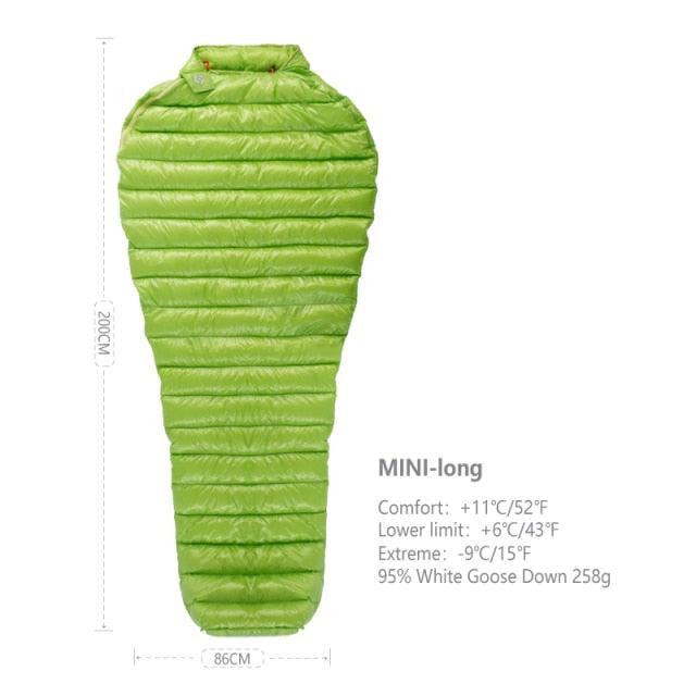 MINI Ultralight Goose Down Mummy 4 Season - Beargoods MINI Ultralight Goose Down Mummy 4 Season Beargoods.co.uk 161.99 Beargoods