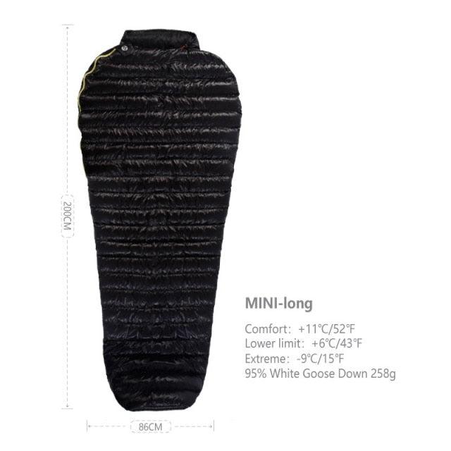 MINI Ultralight Goose Down Mummy 4 Season - Beargoods MINI Ultralight Goose Down Mummy 4 Season Beargoods.co.uk 161.99 Beargoods