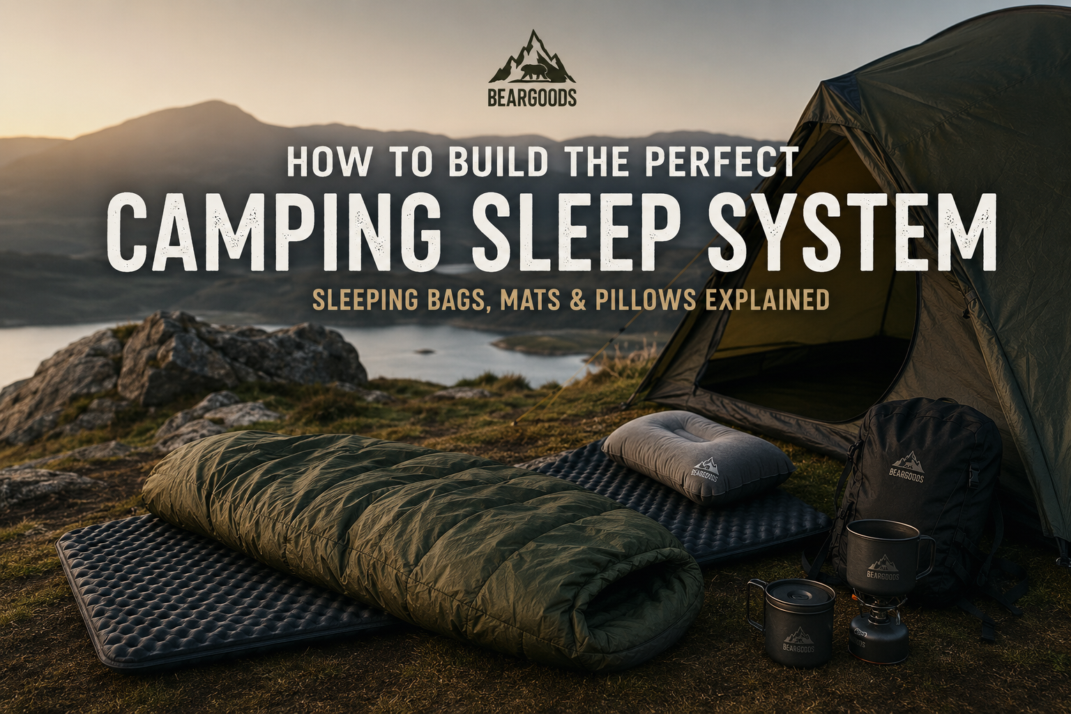 How to Build the Perfect Camping Sleep System: Sleeping Bags, Mats and Pillows Explained