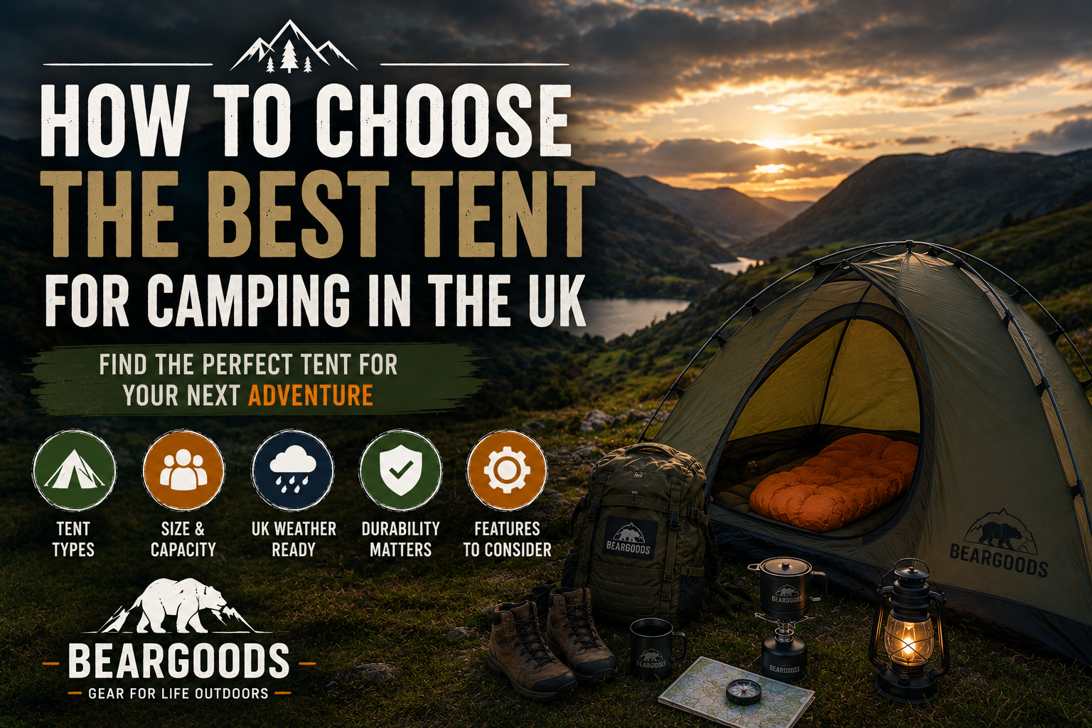 How to Choose the Best Tent for Camping in the UK: Complete Beginner's Guide