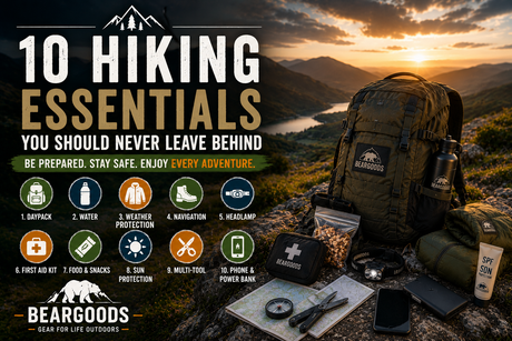 10 Hiking Essentials You Should Never Leave Behind | BearGoods