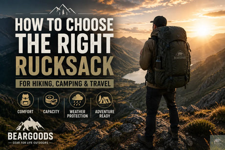 How to Choose the Right Rucksack for Hiking, Camping & Travel Beargoods