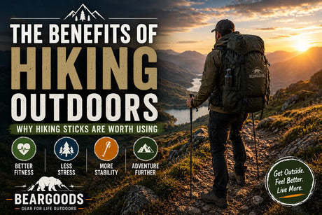 The Health Benefits of Hiking Outdoors: Why Hiking Sticks Are Worth Using Beargoods
