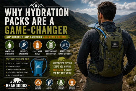 Why Hydration Packs Are a Game-Changer for Hiking, Cycling and Outdoor Adventures Beargoods