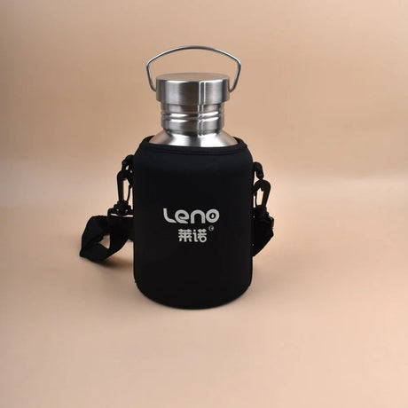 2L Drink Bottle for Sport Large Capacity Stainless Steel Sport Bottle Single-Layer Water Cup Metal Flask Drinkware Camping Sport Beargoods