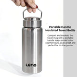 350-750ml Premium Ceramic Liner Tea Thermos Bottle Double Walled Stainless Steel Water Cup Vacuum Flask Travel Bottle Beargoods