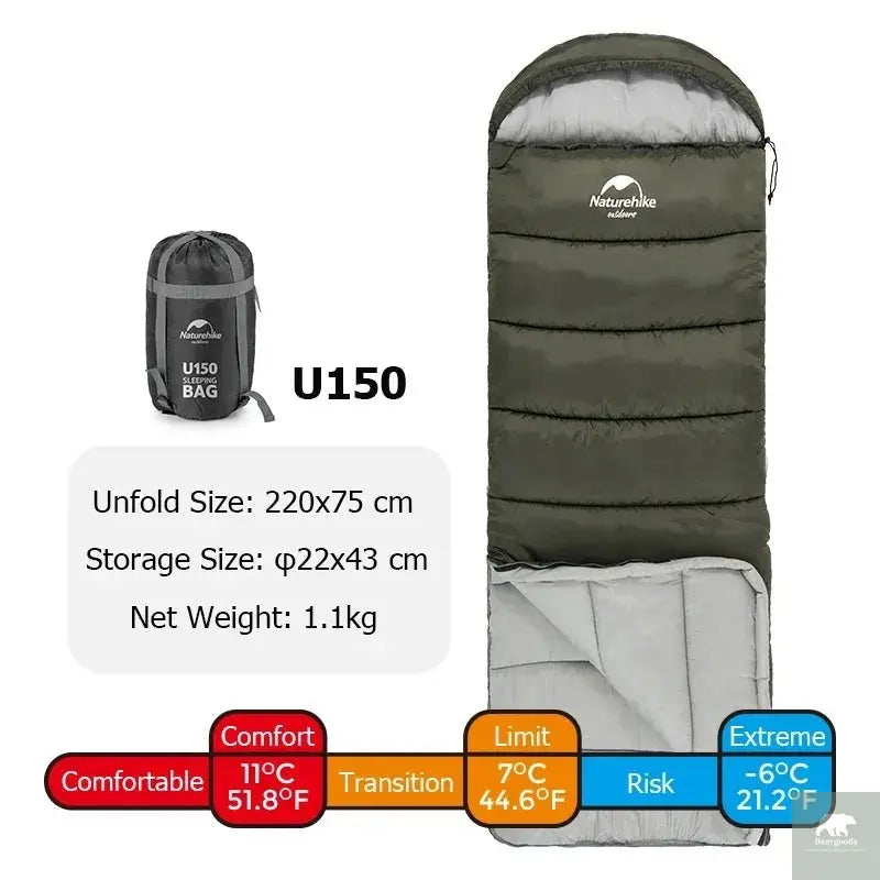 Sleeping Bag Ultralight Waterproof Beargoods