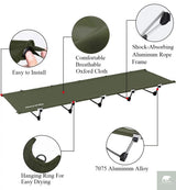 Naturehike XJC05 Camping Folding Bed Ultra Light Supplies Camping Bed Folding Cot Outdoor Hiking Supplies Bed Portable NH20JJ001 Beargoods