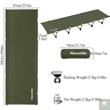 Naturehike XJC05 Camping Folding Bed Ultra Light Supplies Camping Bed Folding Cot Outdoor Hiking Supplies Bed Portable NH20JJ001 Beargoods