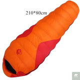 JUNGLE KING CY660 4 Seasons 3 Kinds of Thickness Camping Travel Hiking White Duck Down Feather Filled Mummy Down Sleeping Bags Beargoods