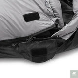 JUNGLE KING CY660 4 Seasons 3 Kinds of Thickness Camping Travel Hiking White Duck Down Feather Filled Mummy Down Sleeping Bags Beargoods
