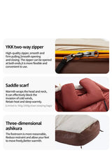 Naturehike Snowbird Camping Duck Down Sleeping Bag Adult Mummy Down Warm Sleeping Bag Ultralight Camping Quilt Sleeping Bags Beargoods