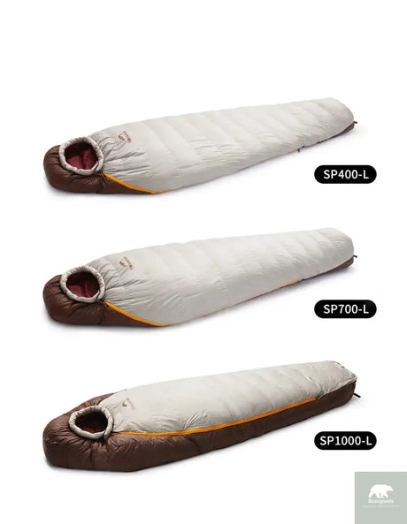 Naturehike Snowbird Camping Duck Down Sleeping Bag Adult Mummy Down Warm Sleeping Bag Ultralight Camping Quilt Sleeping Bags Beargoods
