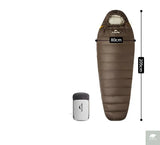 Naturehike Snowbird Camping Duck Down Sleeping Bag Adult Mummy Down Warm Sleeping Bag Ultralight Camping Quilt Sleeping Bags Beargoods