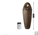 Naturehike Snowbird Camping Duck Down Sleeping Bag Adult Mummy Down Warm Sleeping Bag Ultralight Camping Quilt Sleeping Bags Beargoods